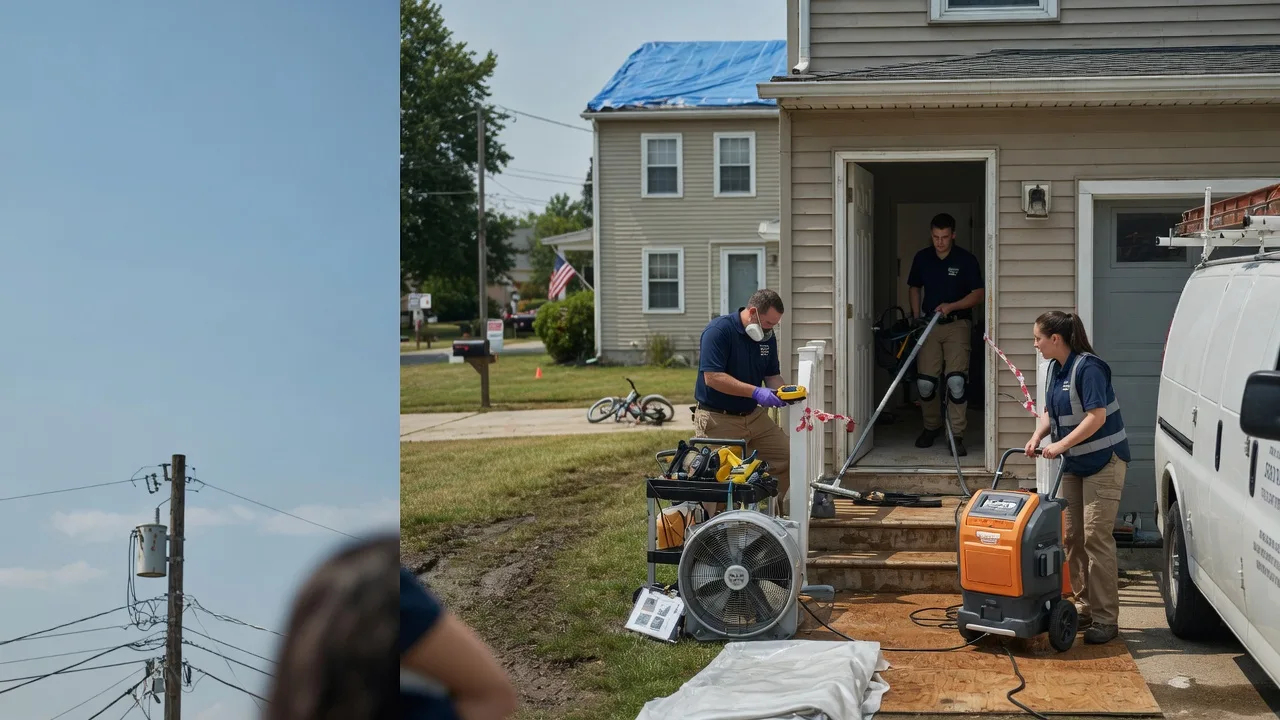Water Damage Repair in Lafayette Hill, PA near me